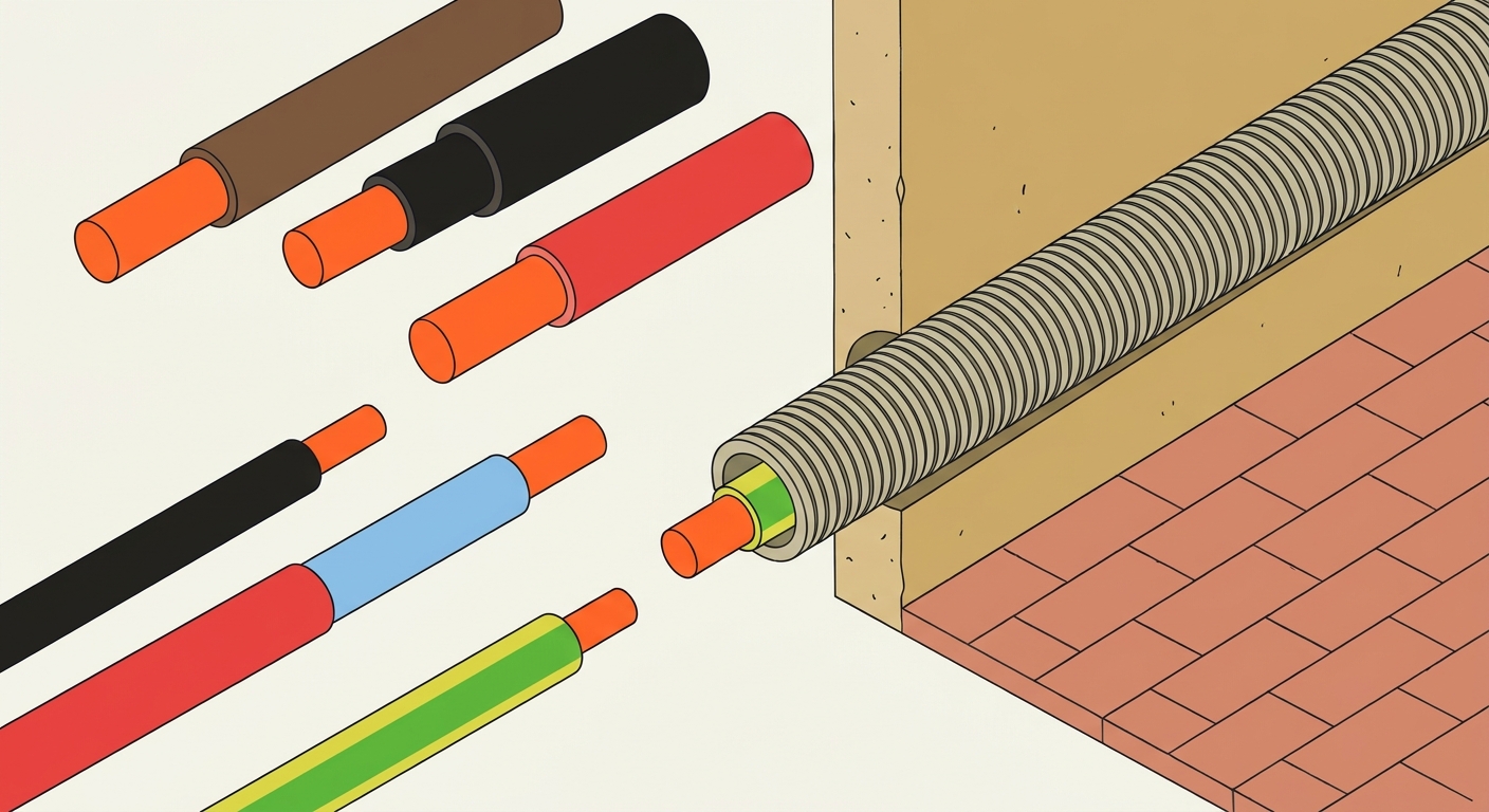 Despiece: Cables: tipos, secciones y normas