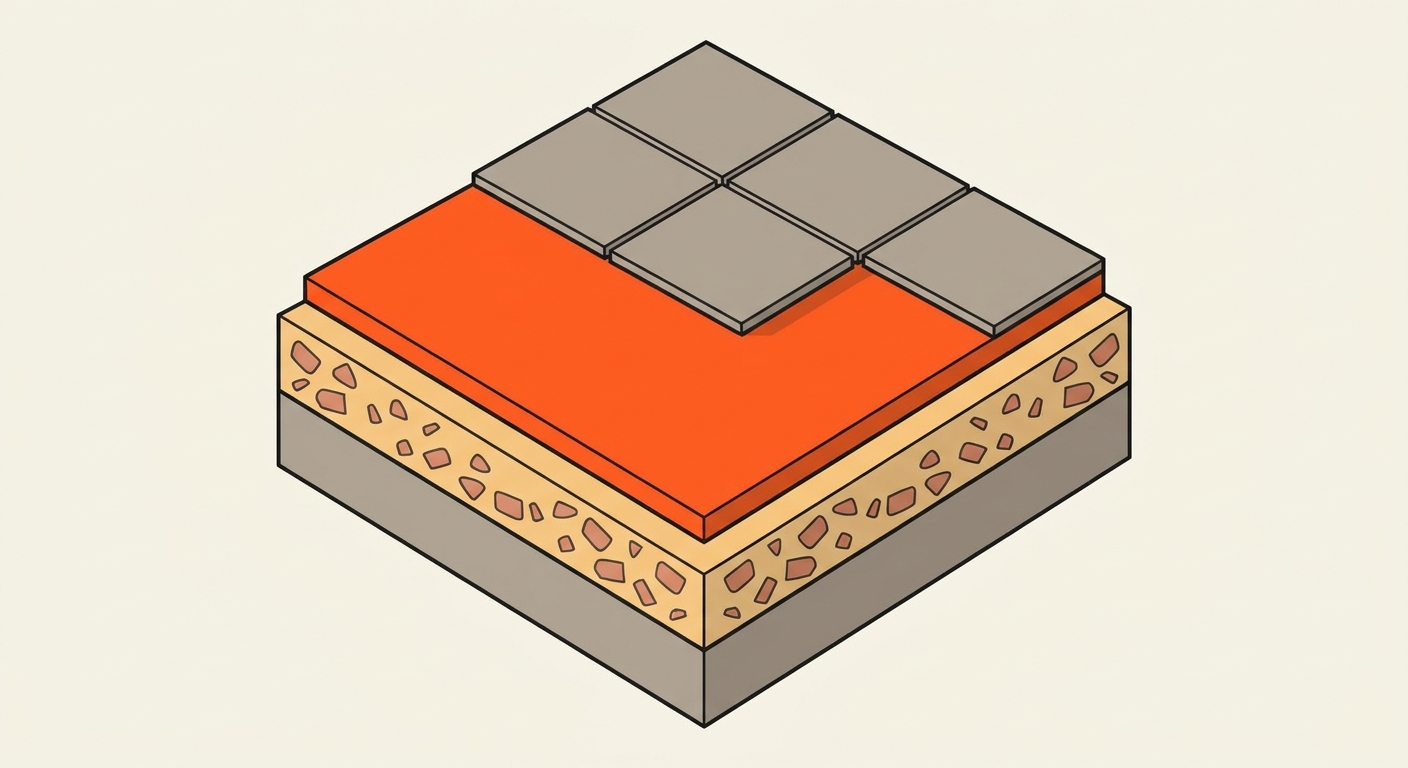 Despiece: Contrapiso y carpeta